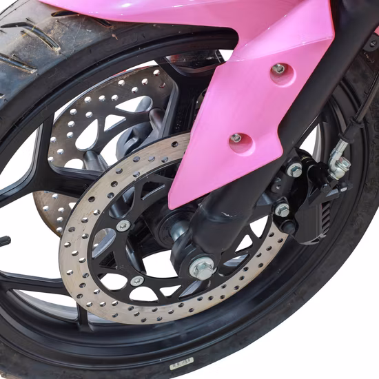 Moto elétrica Popular Taxi Street Moto Bodaboda Cross Bike 3000W 72V40ah (HD3000W-9P)