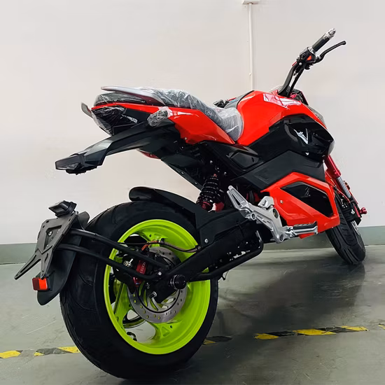 Scooters elétricas potentes de alta velocidade 72 V 1500 Peru EEC Coc 3000 W