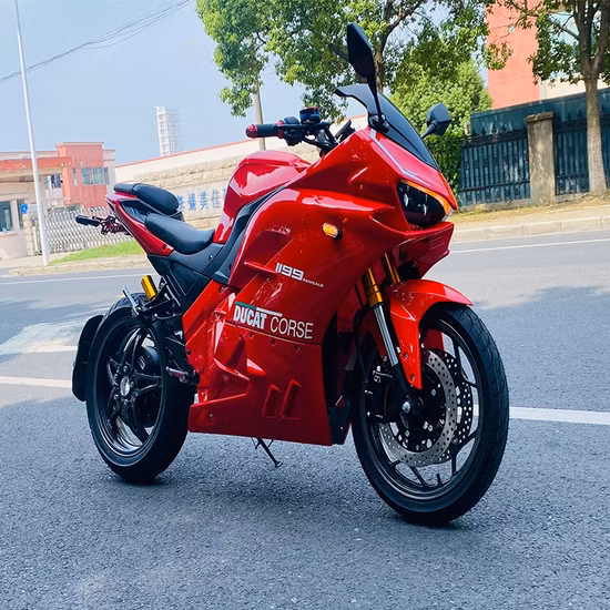 Flymate High Speed ​​Moto Racing Motocicletas Chopper Motor Bike City Road 12 Polegada Scooter Elétrica Motocicletas