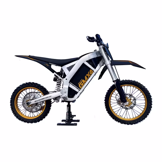 Controle de onda senoidal de alta potência 10KW 72V 90AH 120kmh 100KM alcance 120KG Sem escova e engrenagem sem motocicleta elétrica com bateria de lítio